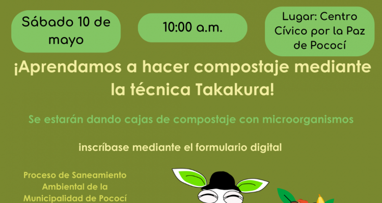 Vecinos de Pococí: ¡Aprendamos a hacer compostaje con la técnica Takakura! Vecinos de Pococí: ¡Aprendamos a hacer compostaje con la técnica Takakura!