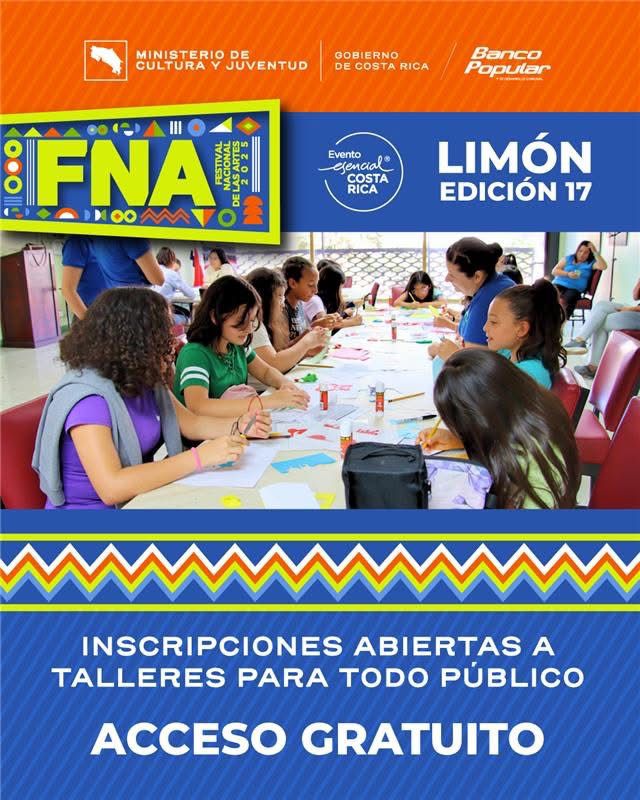 Talleres Gratuitos del Festival Nacional de las Artes 2025